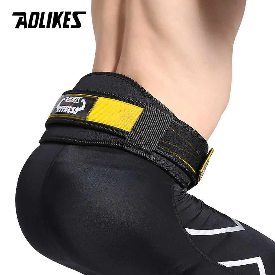AOLIKES Fitness Weight Lifting Belt for Men & Women Gym Belts for Weightlifting, Powerlifting, Strength Training, Squat