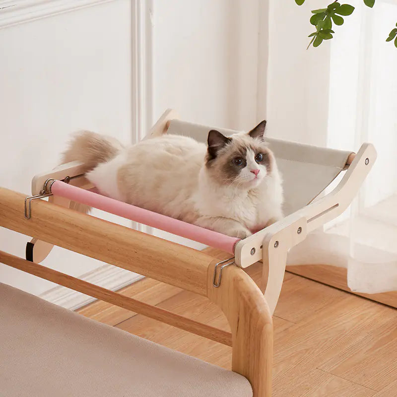 Hamaca para Gatos de Ventana - Cama Colgante Confortable con Ventosas Ultra Resistentes
