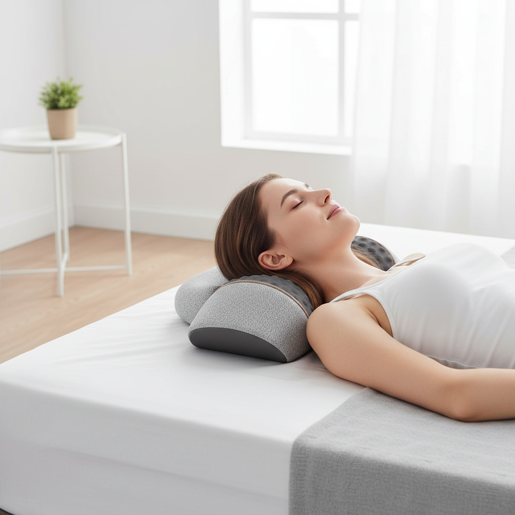 Almohada cervical térmica