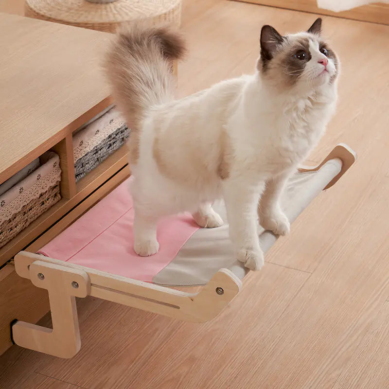Hamaca para Gatos de Ventana - Cama Colgante Confortable con Ventosas Ultra Resistentes